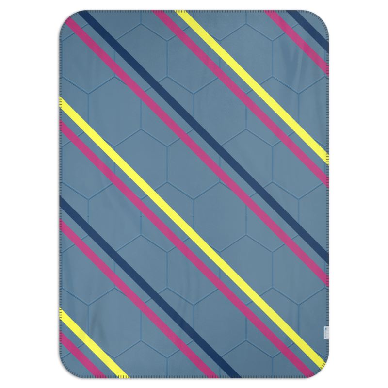 Retro Honeycomb Stripe