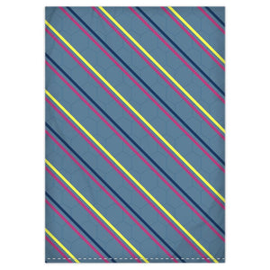 Retro Honeycomb Stripe Duvet Cover