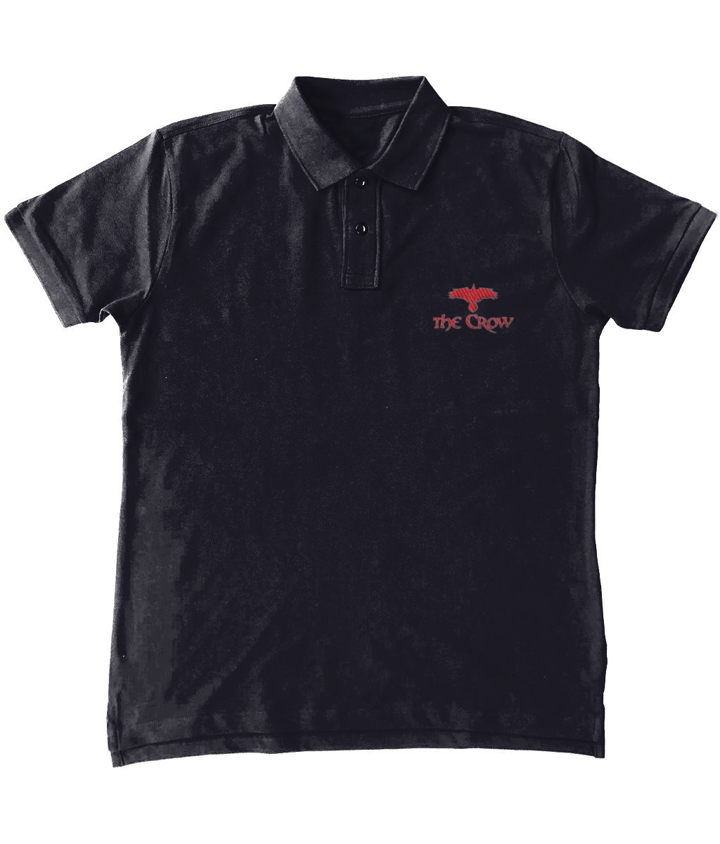 Embroidered Crow Polo