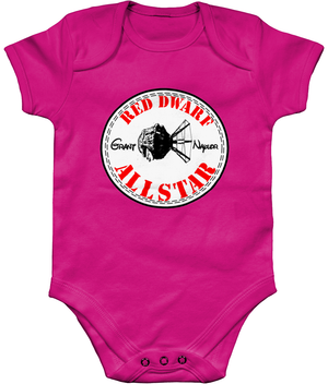 Baby Bodysuit red dwarf all star