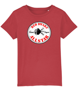 Child's red dwarf all star Tee