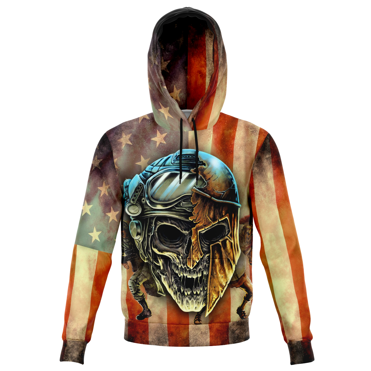 Skull Spartan Hoodie