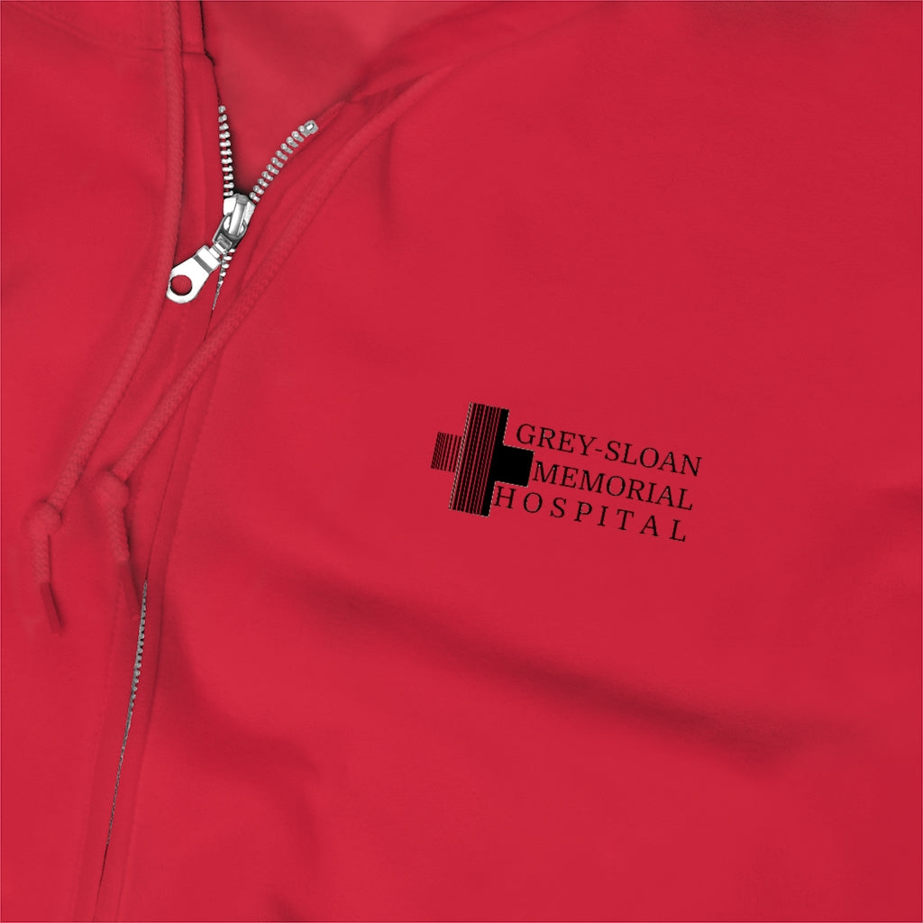 Greys Anatomy Unisex Zip Up Hoodie