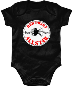 Baby Bodysuit red dwarf all star