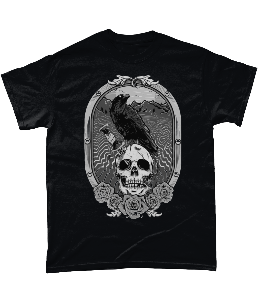 Dead skull Crow Tee